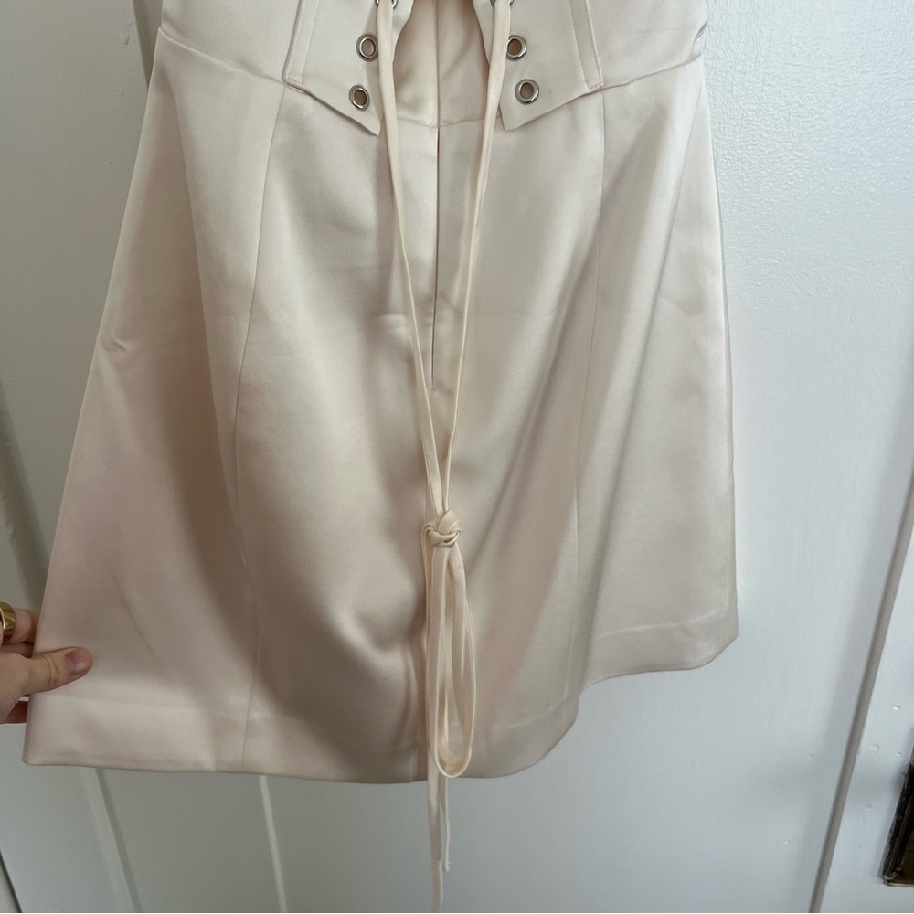 Reformation Pacie Stain Strapless Corset Dress - Picture 7 of 7